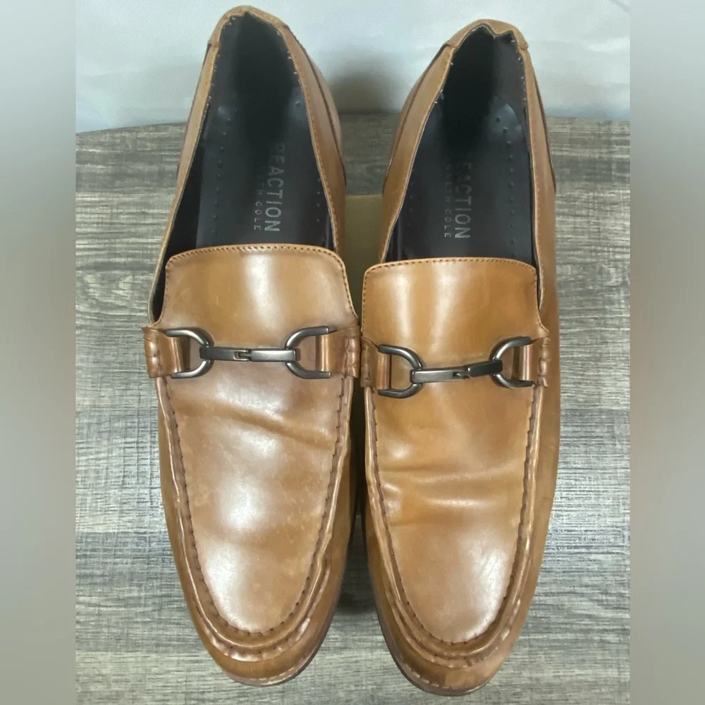 Guys’ KENNETH COLE REACTION Lead On Leather Loafers